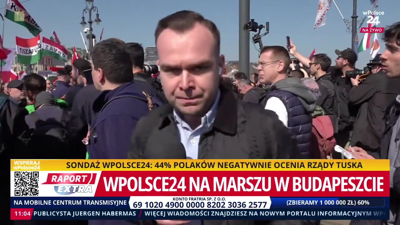 Marsz patriotów w Budapeszcie. Raport extra