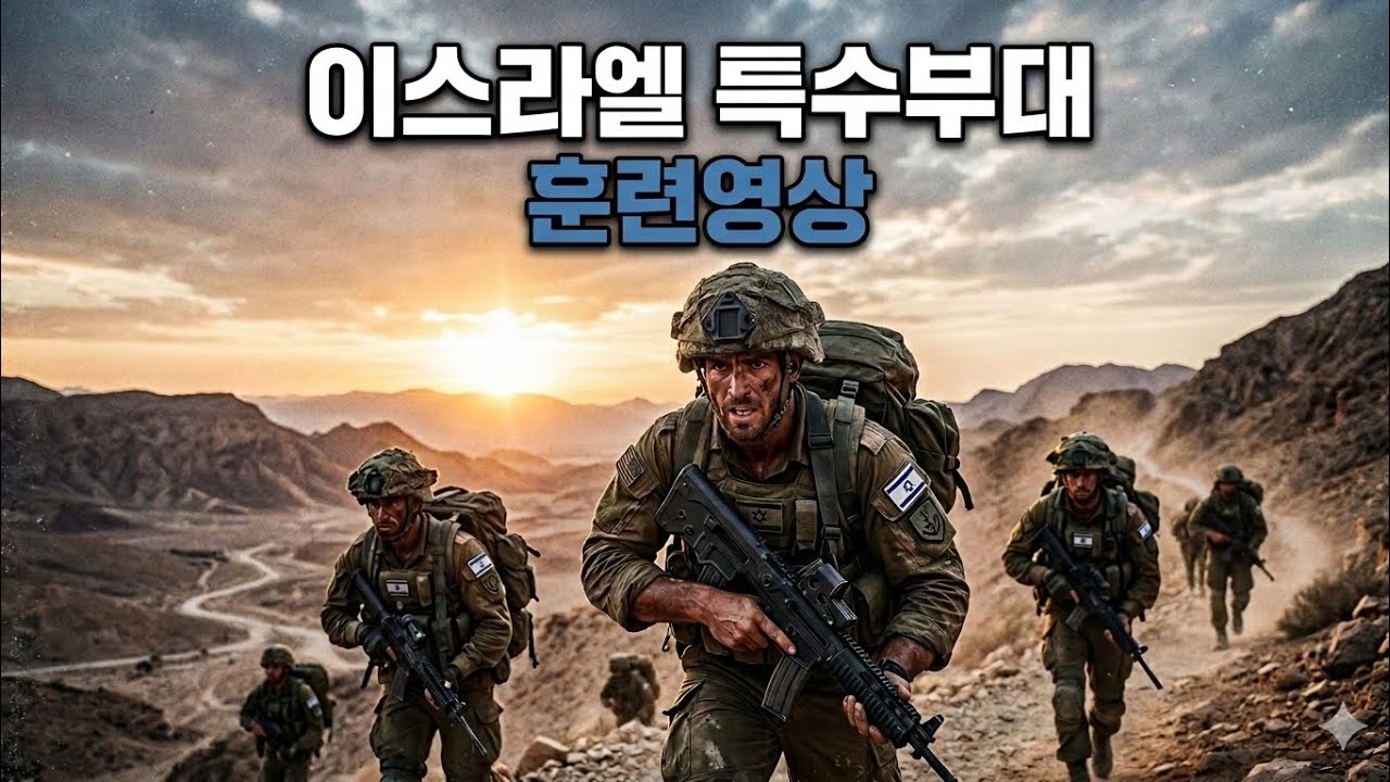 이스라엘 IDF 특수부대 훈련영상 #이스라엘 #미국 
