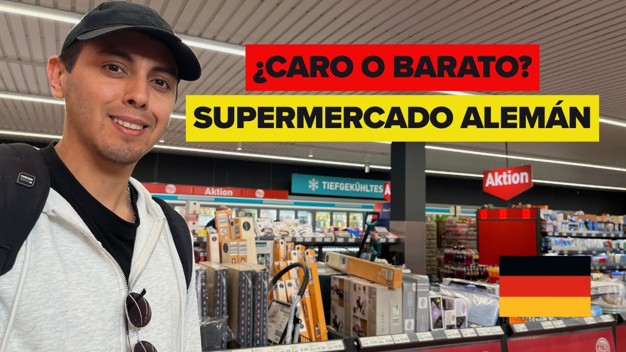 Así están los PRECIOS del SUPERMERCADO en ALEMANIA