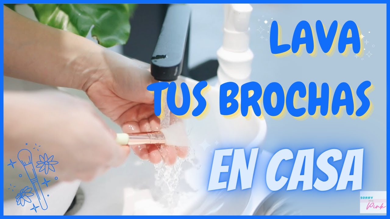 ¡Así debes lavar tus brochas para no dañarlas!