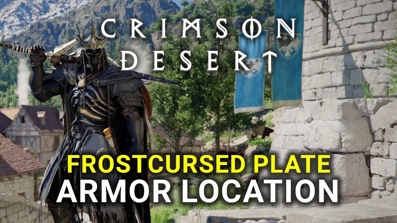 Crimson Desert - How to Get Frostcursed Plate Armor & Frozen Anguish Weapon Location