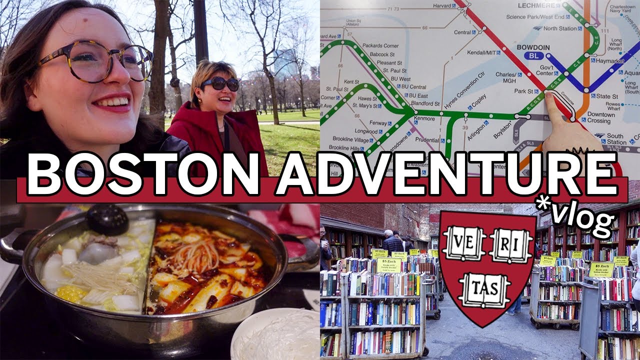 a day in the life of a harvard student: ADVENTURES IN BOSTON 🏙️