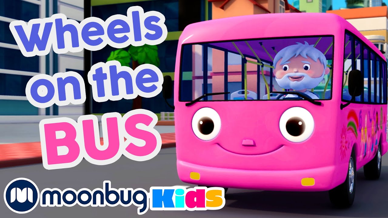 💗 Wheels On The PINK Bus! 💗| BEST OF LITTLE BABY BUM KARAOKE! | Sing Along With Me! | Kids Songs