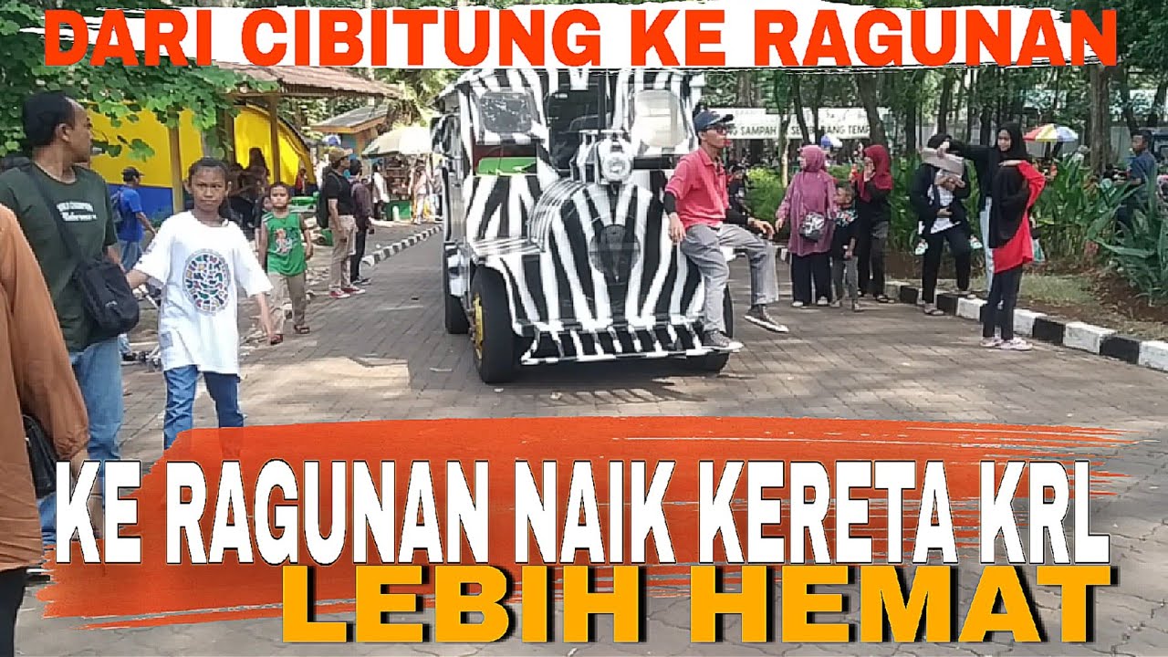 Cara Ke Kebun Binatang Ragunan Dari Cibitung Naik Kereta KRL | Lebih Hemat Ongkos