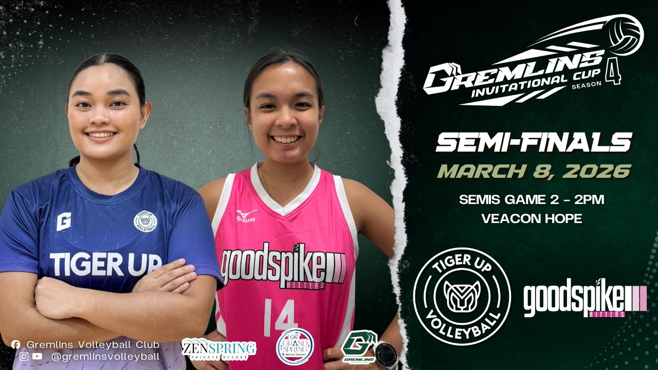 TIGER UP VS GOODSPIKE| SEMI FINALS | GREMLINS INVITATIONAL CUP SEASON 4