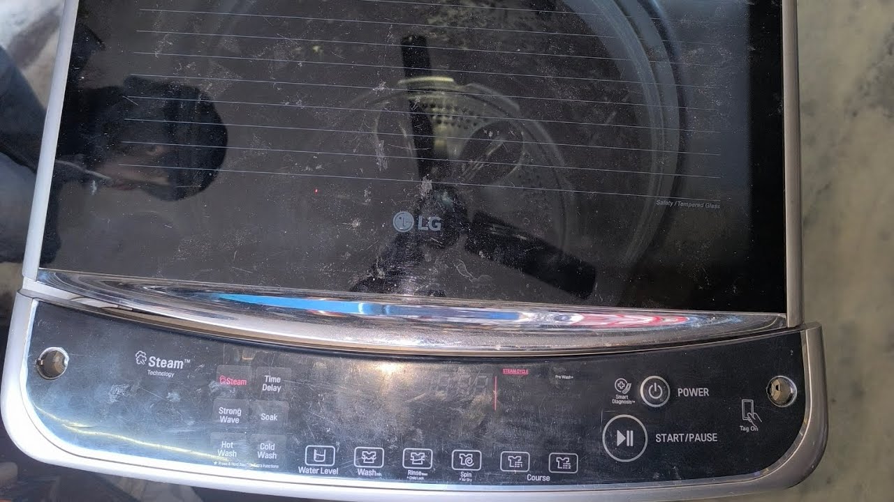 LG top load washing machine 