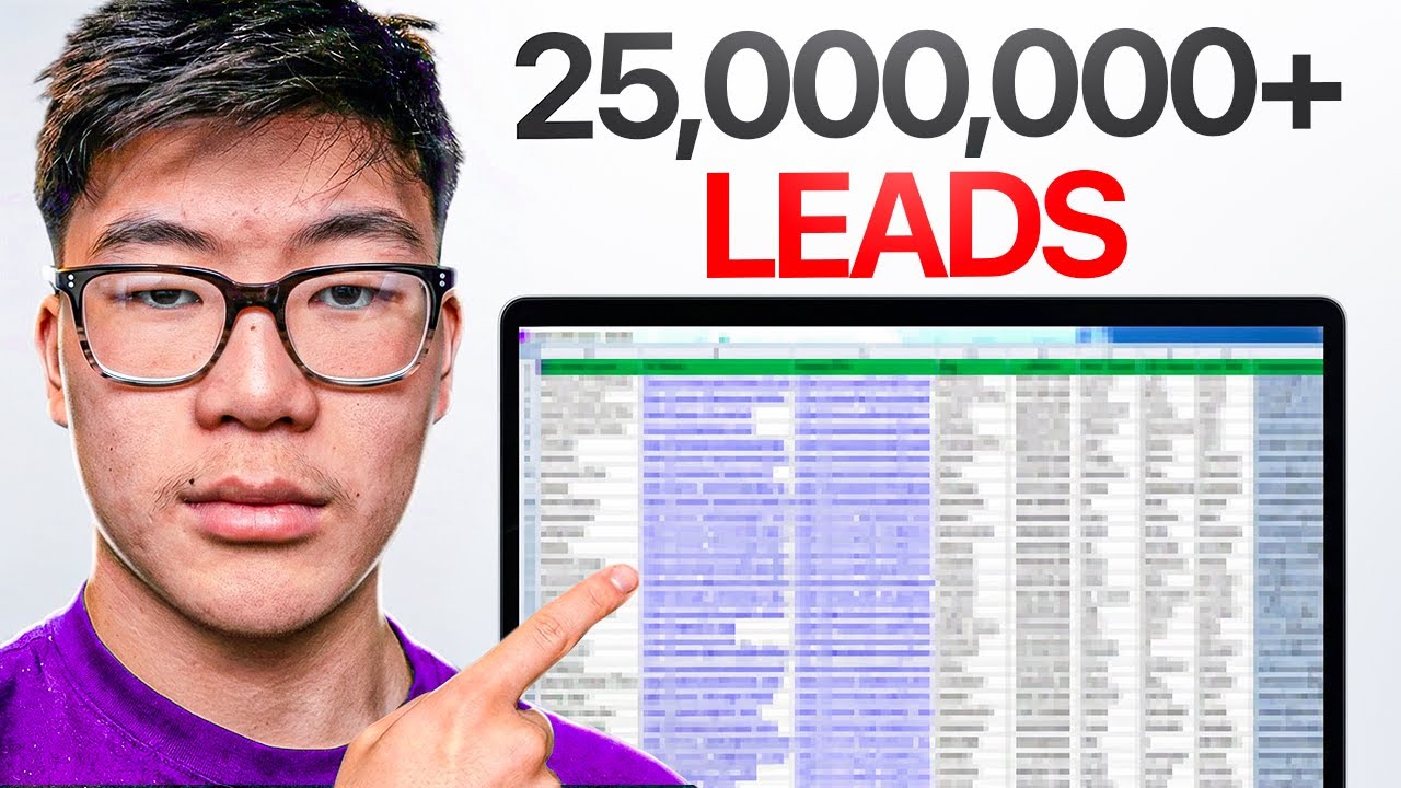 How I Generated 25,000,000 Leads For Cold Email in 2026