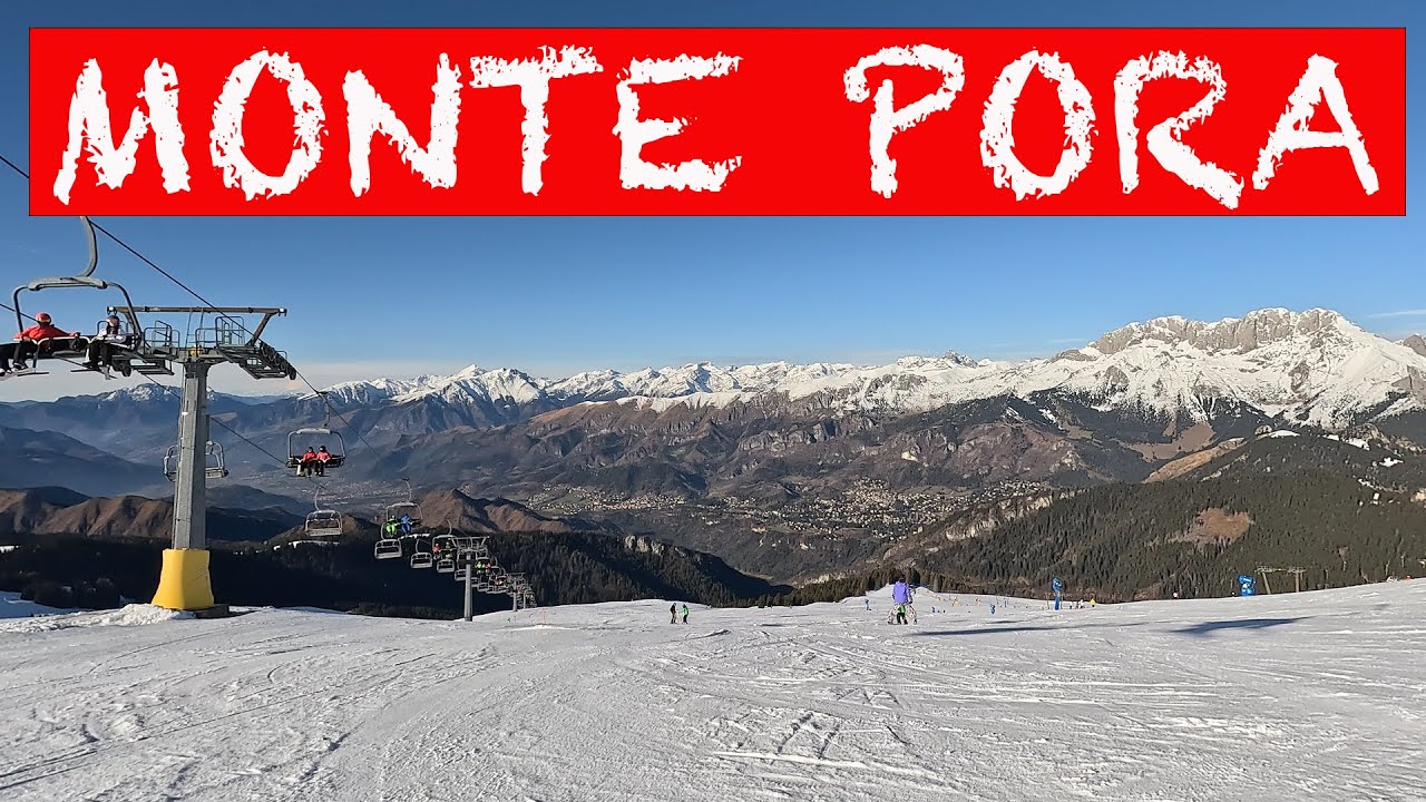 MONTE PORA - BERGAMO - SKI RESORT - WINTER 2022 - GOPRO 11 - SKIER POV
