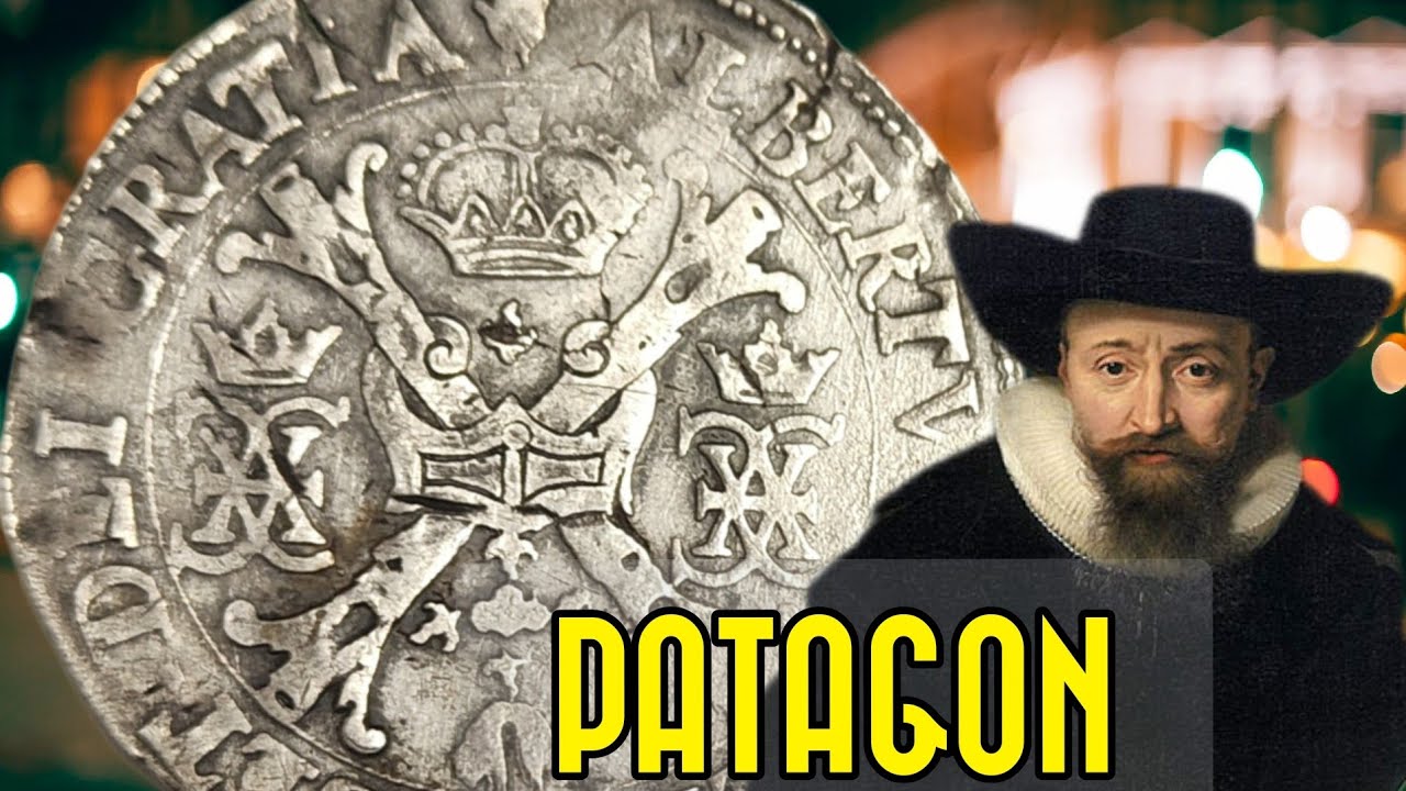 Talar kupiecki z XVII wieku. #Albertustalar #patagon #talar krzyżowy, talar Albertowy