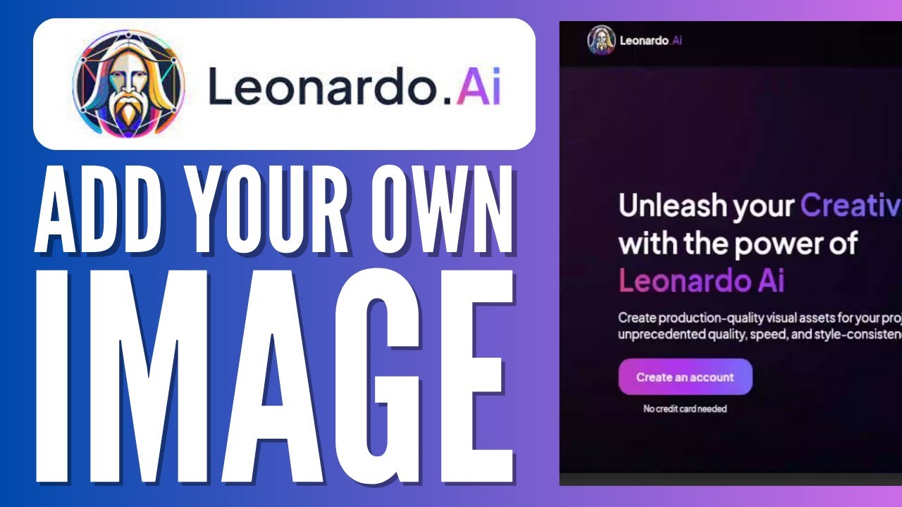 How to Add Your Own Image in Leonardo Ai (Upload Image to Ai and Create Any Image With Your Face)