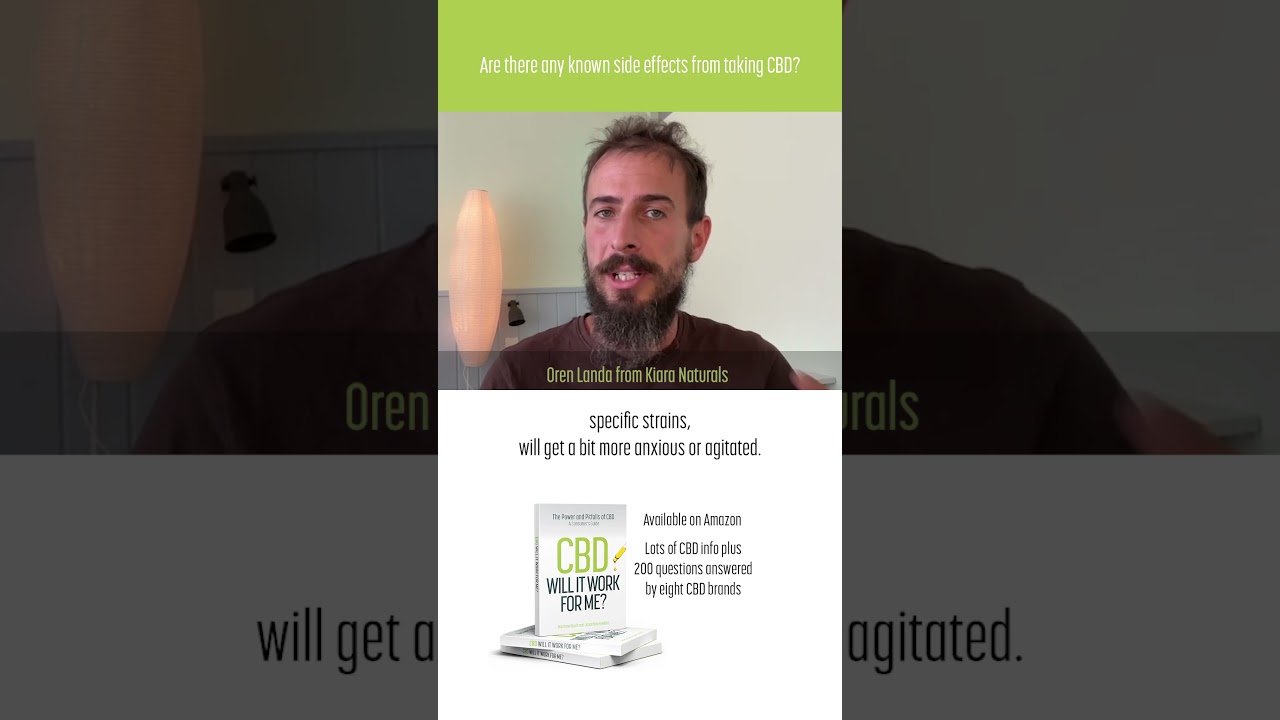 ARE THERE ANY KNOWN SIDE EFFECTS FROM TAKING CBD?