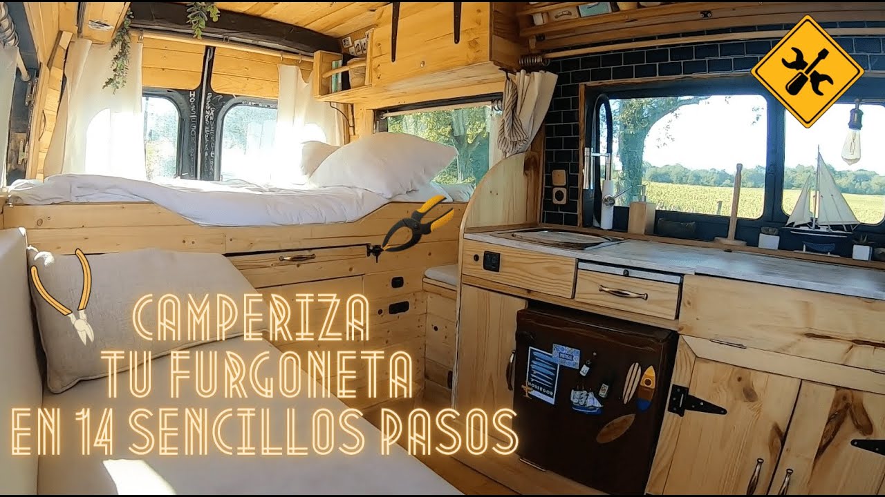 &iexcl;&iexcl;Camperiza tu furgoneta camper en 14 sencillos pasos con WABI SABI!!