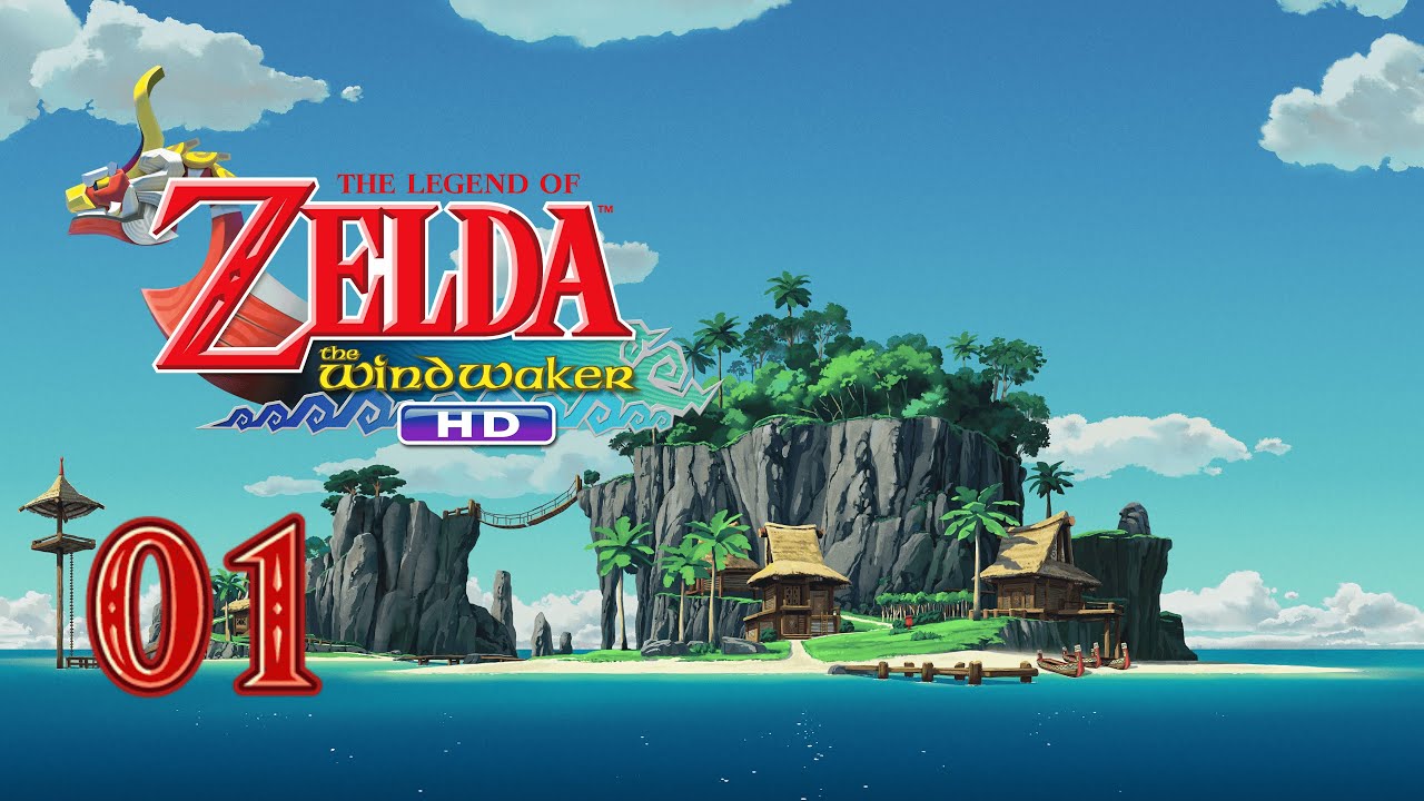 Zelda Wind Waker HD #01 - Une nouvelle aventure, l'Île de l'Aurore