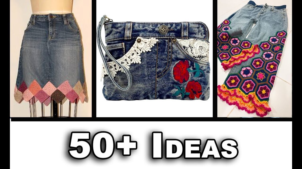 100+ Compilation of Ideas for Jeans Upcycles When You Are Bored