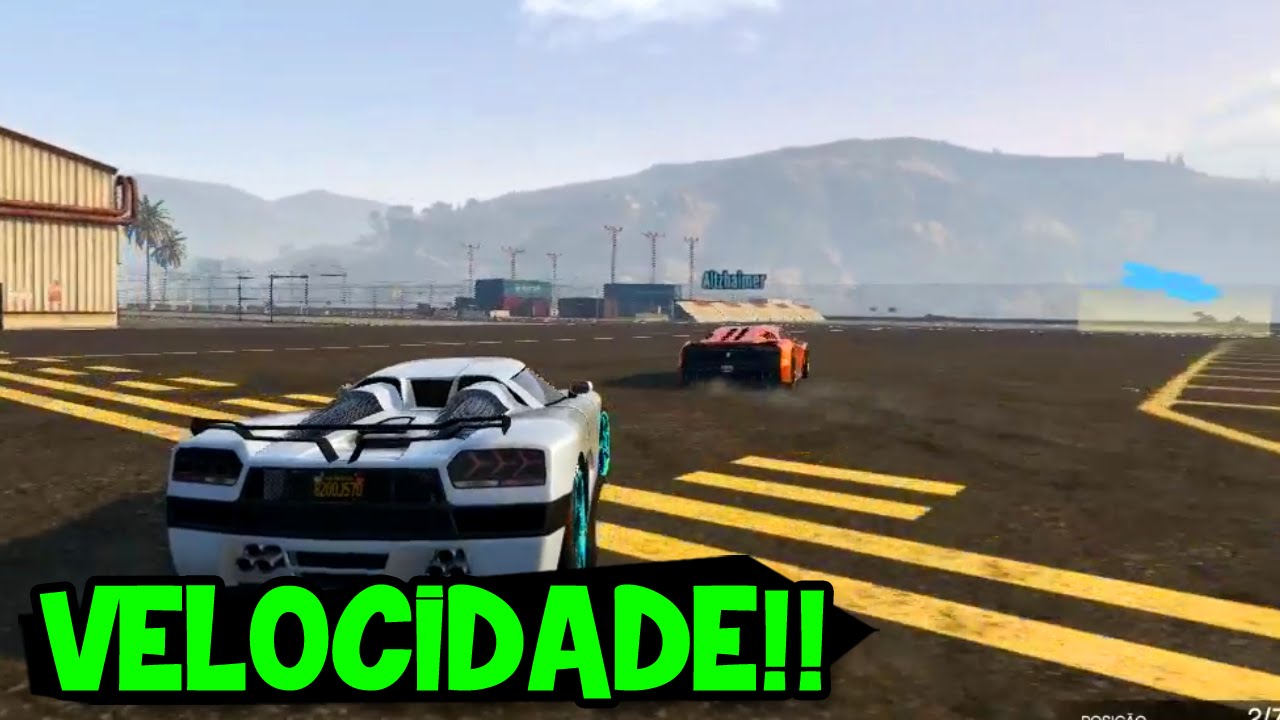 CORRIDAS LOUCAS DE VELOCIDADE!! xD - GTA V Online (PC)
