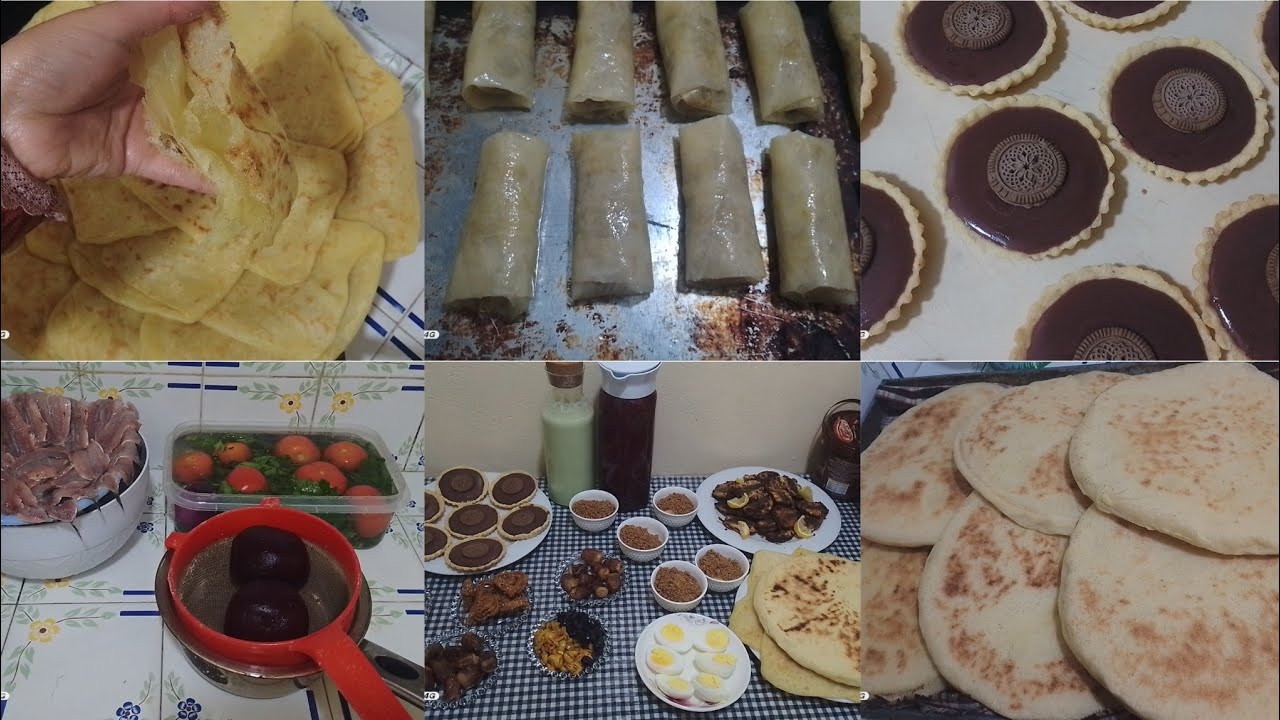 روتين اول يوم رمضان💪من السحور الفطور😋فطور سهل و اقتصادي 
