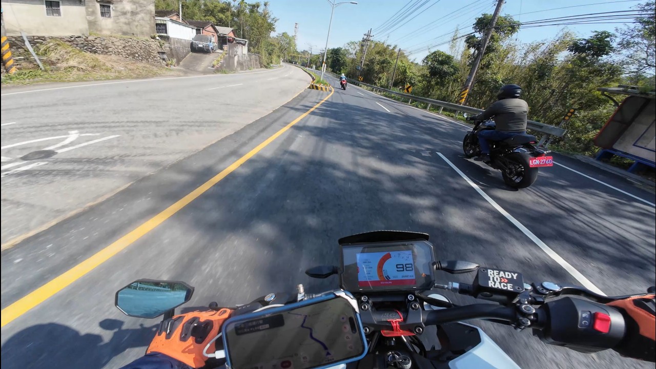 POV Chill Ride KTM Duke390 I DJI  Action4 with Mic Mini I