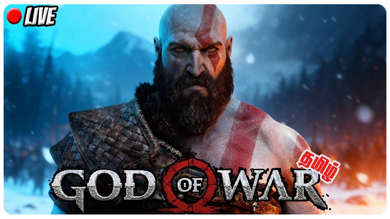 [🔴LIVE] God of War (2018) - Live in Tamil | Beginning After the End | BlackRealm