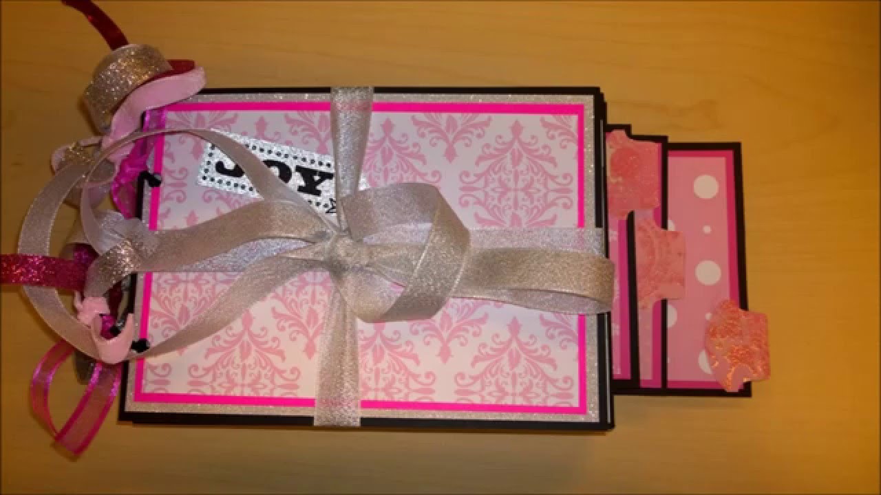 Joy Glam Mini Scrapbook Album Show and Tell