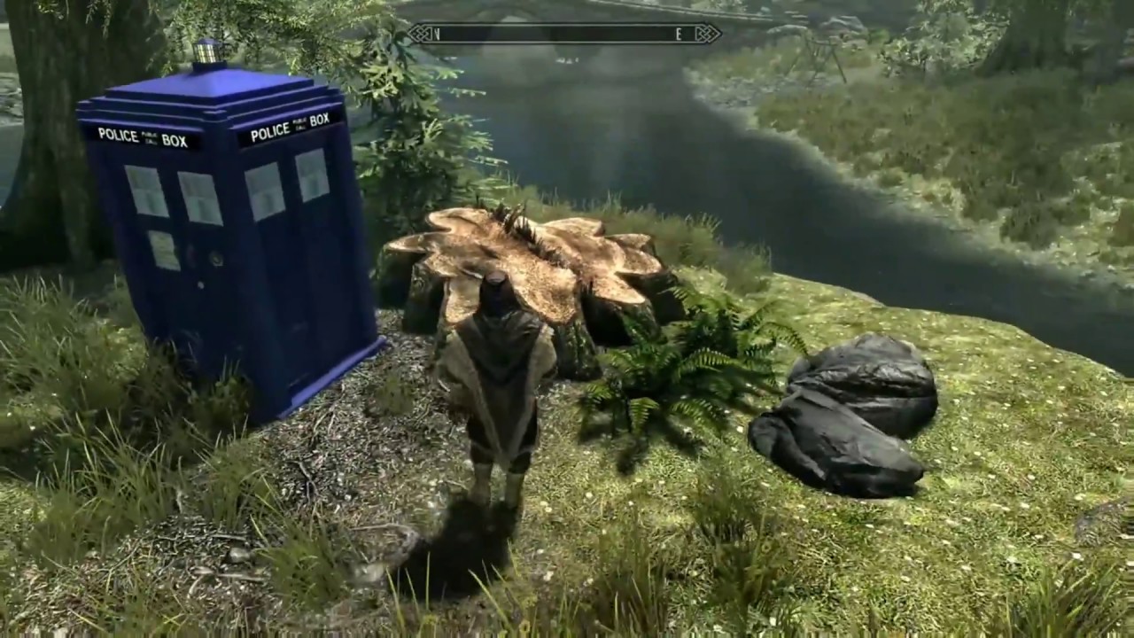 Skyrim Tardis Mod - Traveling (XBox One)