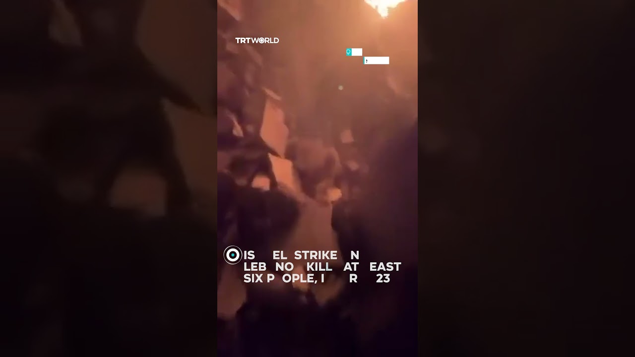 Israeli strike on Lebanon kills at least six people, injures 23