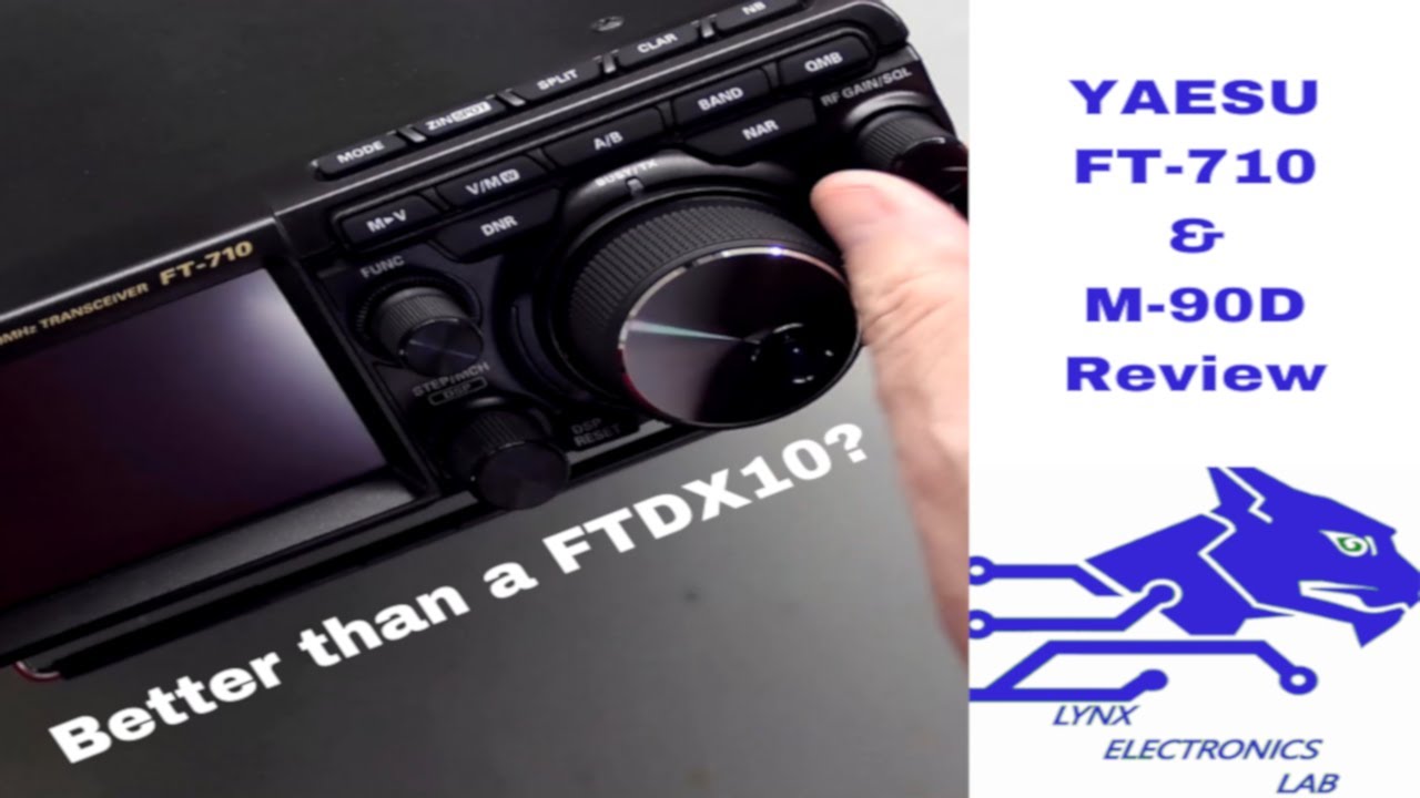 Обзор YAESU FT-710 и M-90D. Лучше, чем FTDX10?
