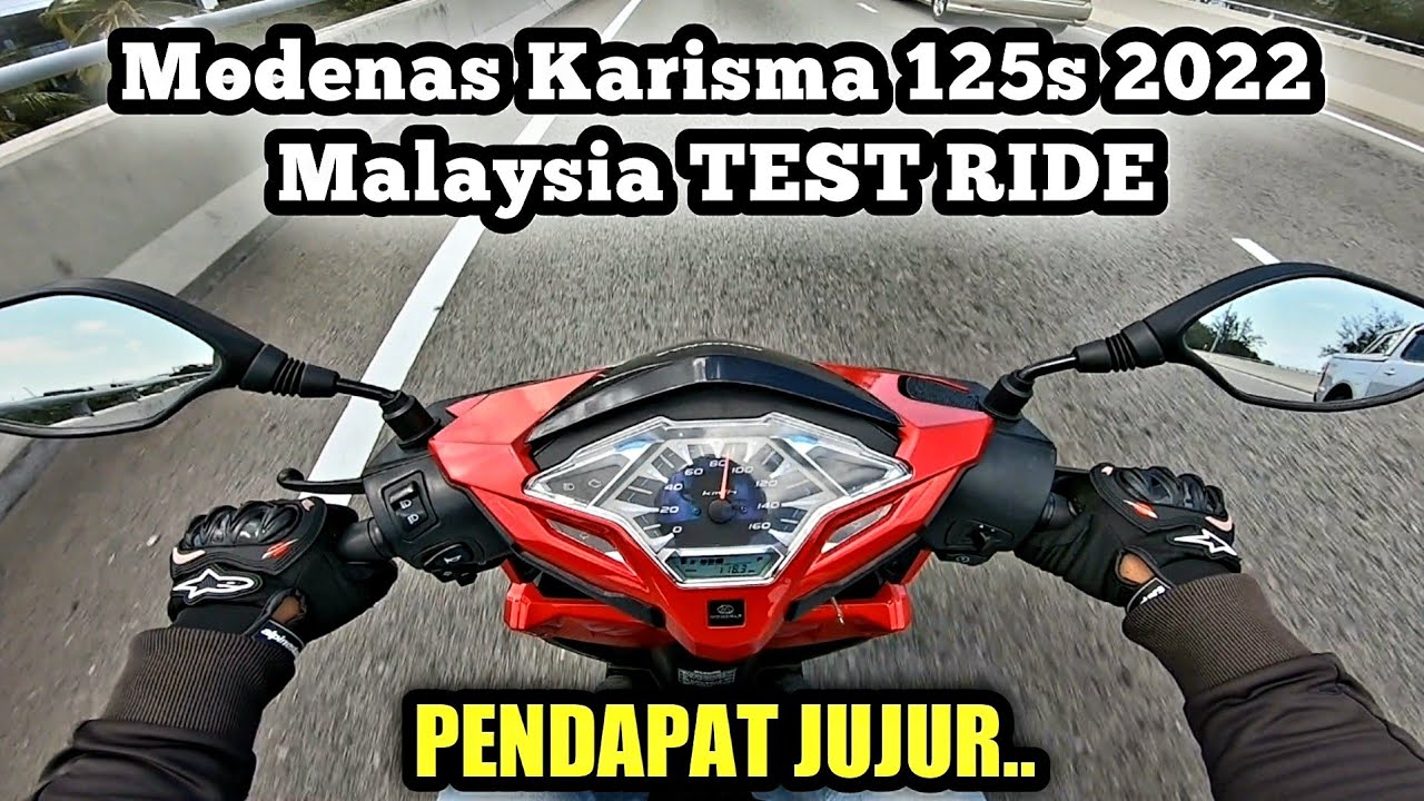 Modenas Karisma 125s 2022 Malaysia | TEST RIDE