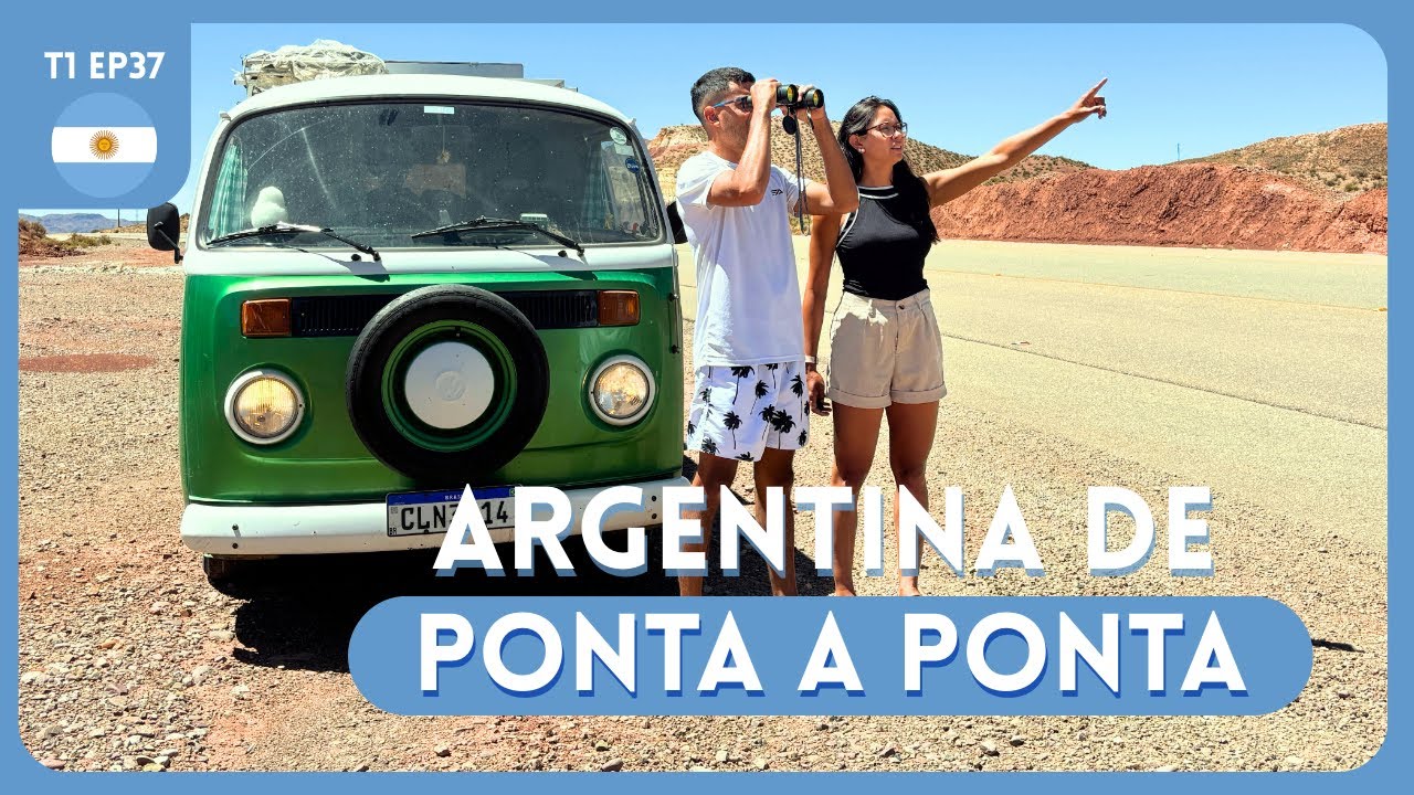 De Norte a Sul pela Argentina de Kombi