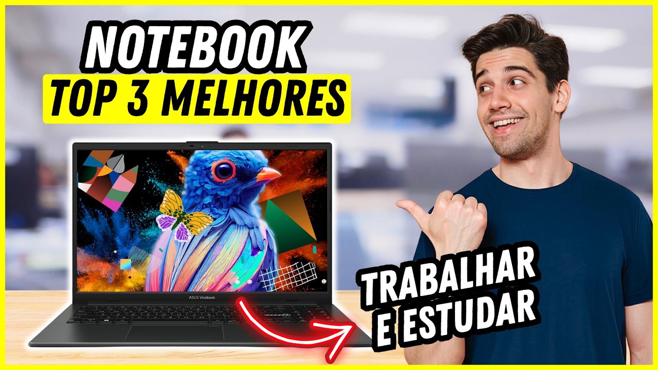 💻CUSTO-BENEF&Iacute;CIO 2025 ✅MELHORES NOTEBOOK PARA TRABALHAR E ESTUDAR | QUAL O MELHOR NOTEBOOK EM 2025?