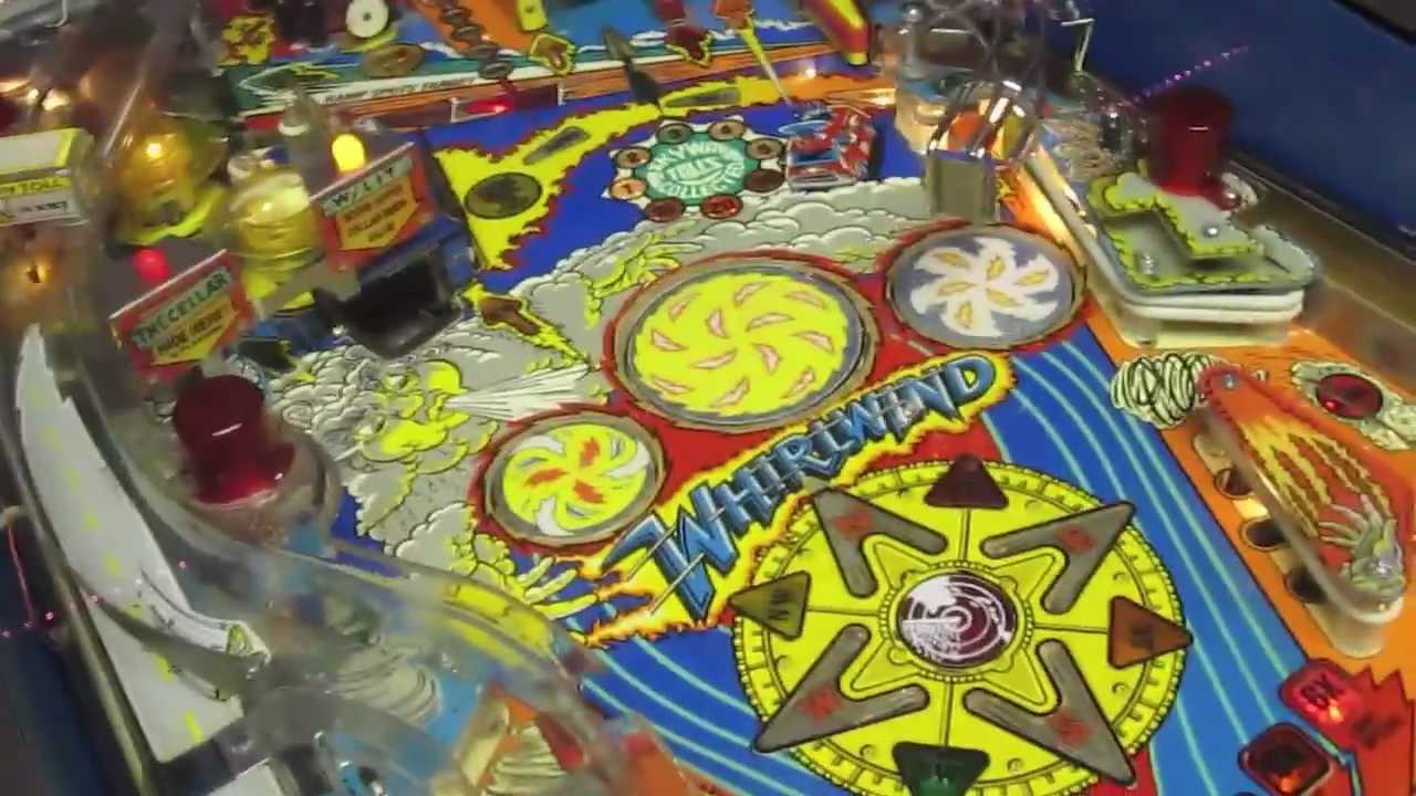 Williams Whirlwind Pinball Review - In-depth Gameplay and Hardware Review - System 11b