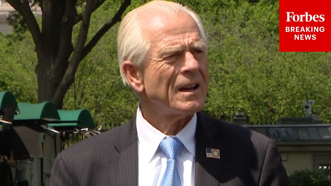 BREAKING NEWS: Peter Navarro&mdash;Trump's Top Trade Adviser&mdash;Speaks To Reporters About US-UK Trade Deal