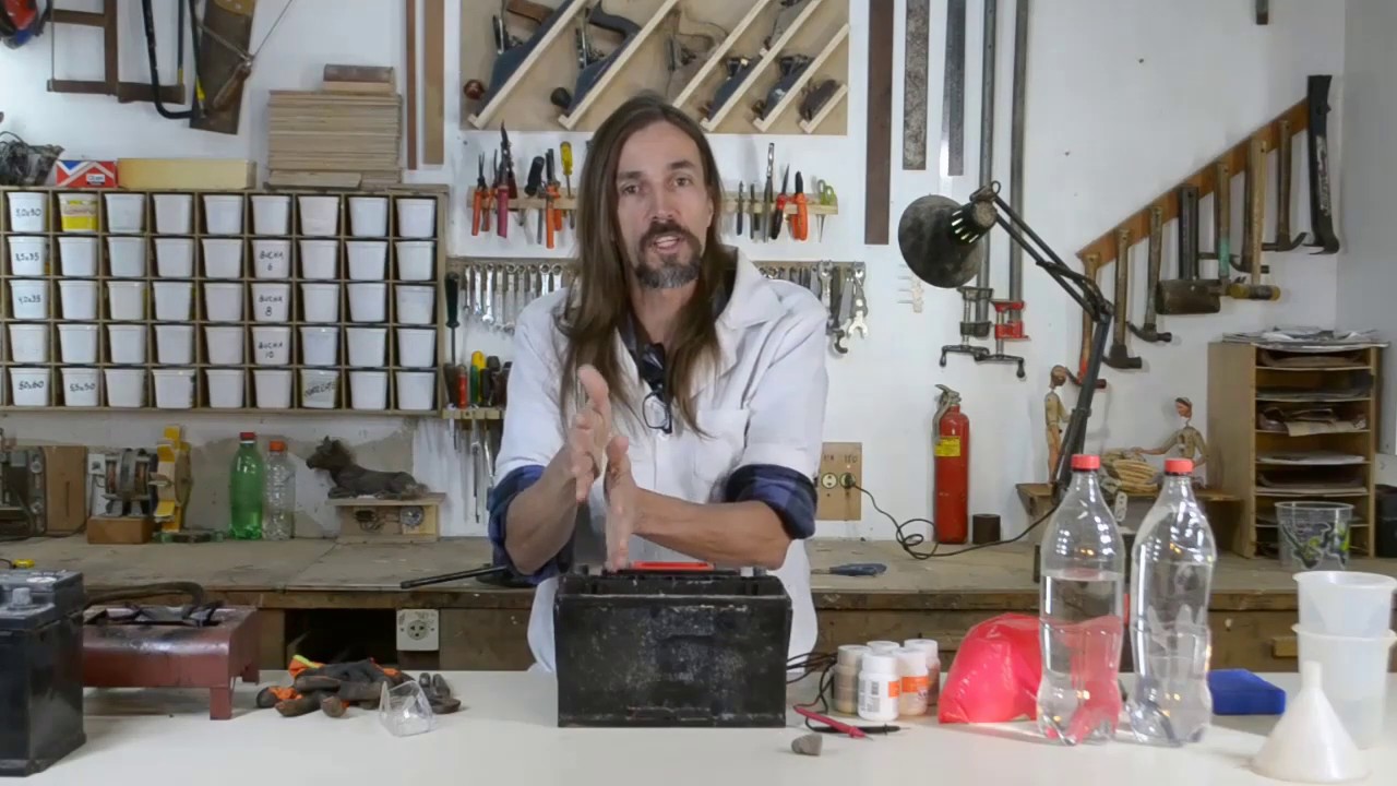 Recondicionando bateria de automóvel