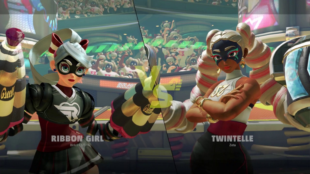 Arms Tournament Loser Half Final Birk (Ribbon Girl) vs. Zeta (Twintelle)