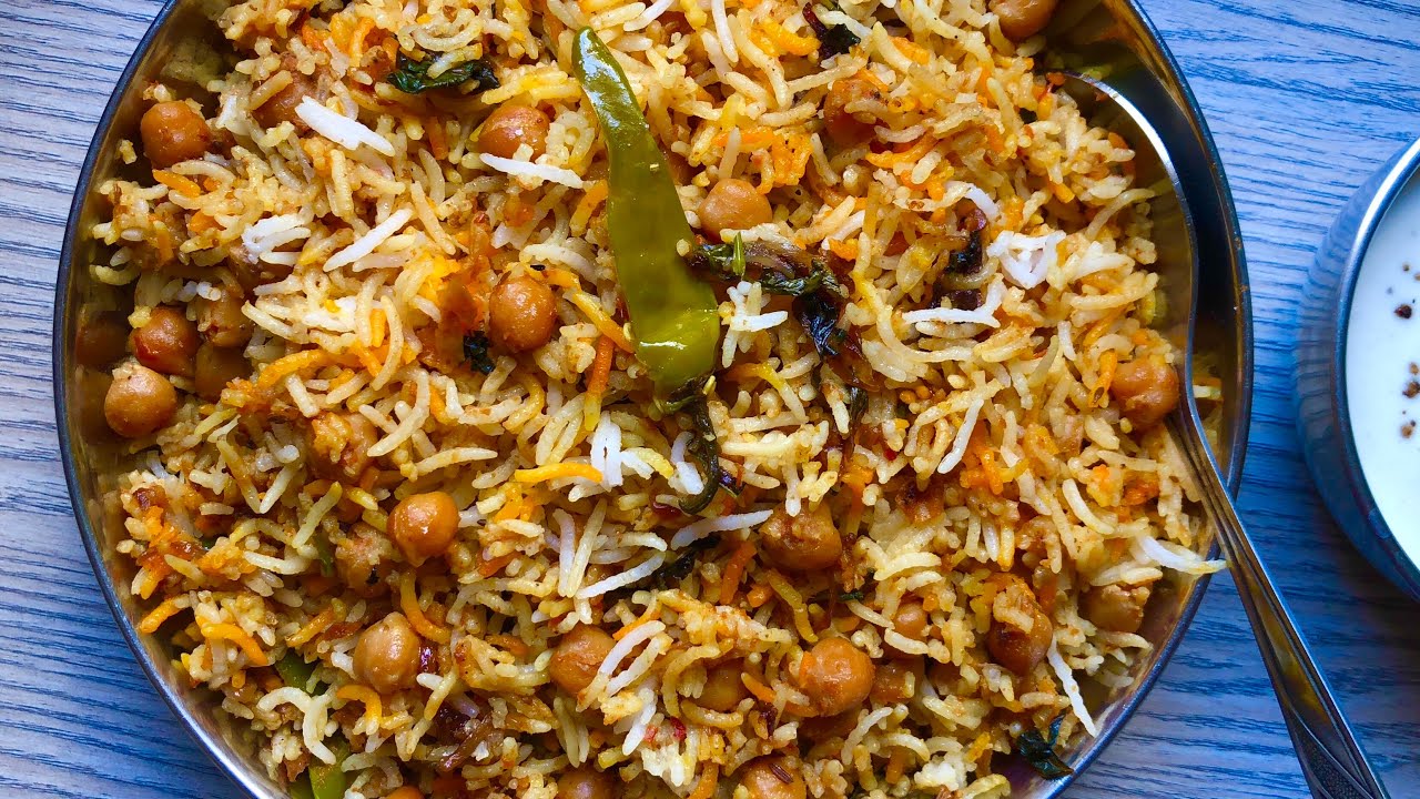 Chana Biryani Recipe || Asia’s Kitchen 