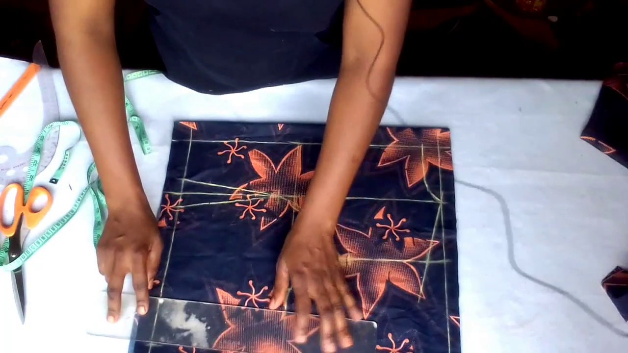 How to cut princess dart bustier blouse with peplum .