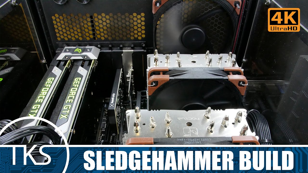 ▶️ Project Sledgehammer | The Ultimate Workstation Build Vlog - Ep4 - The Assembly