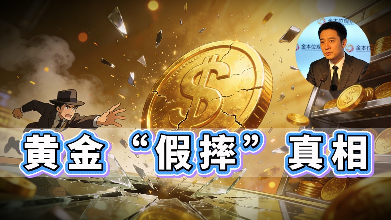 黄金$5000大关失守！背后推手竟然不是美联储？揭秘汇丰80页内参中的“假摔”真相！#黄金 #金价 #国际金价 #现货黄金