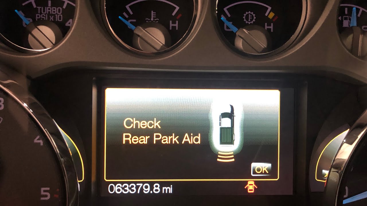 Ford Super Duty Rear Parking Sensor Diagnostics and Replacement