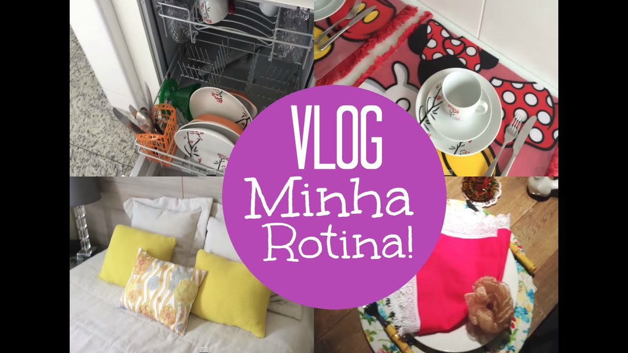 VLOG - Rotina com a casa, trabalho, como preparo as refeições e mesa posta do dia a dia