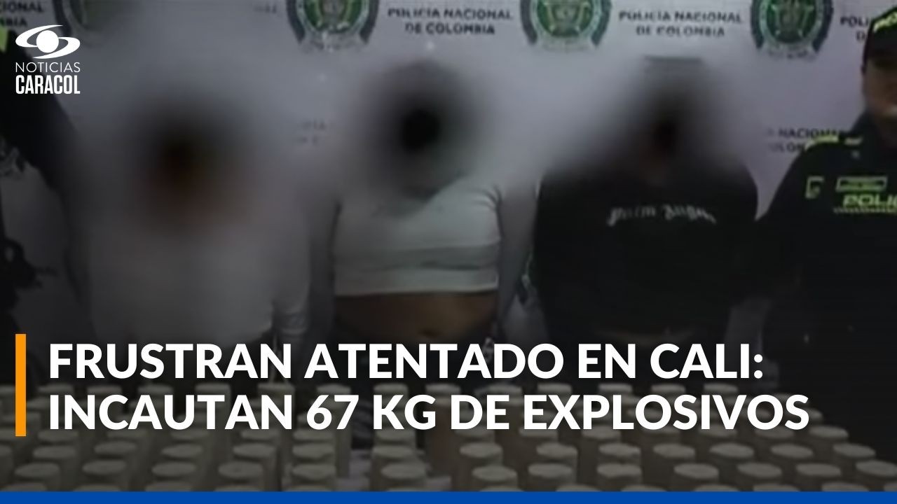 Así frustraron atentado terrorista en Cali: incautan 67 kg de explosivos