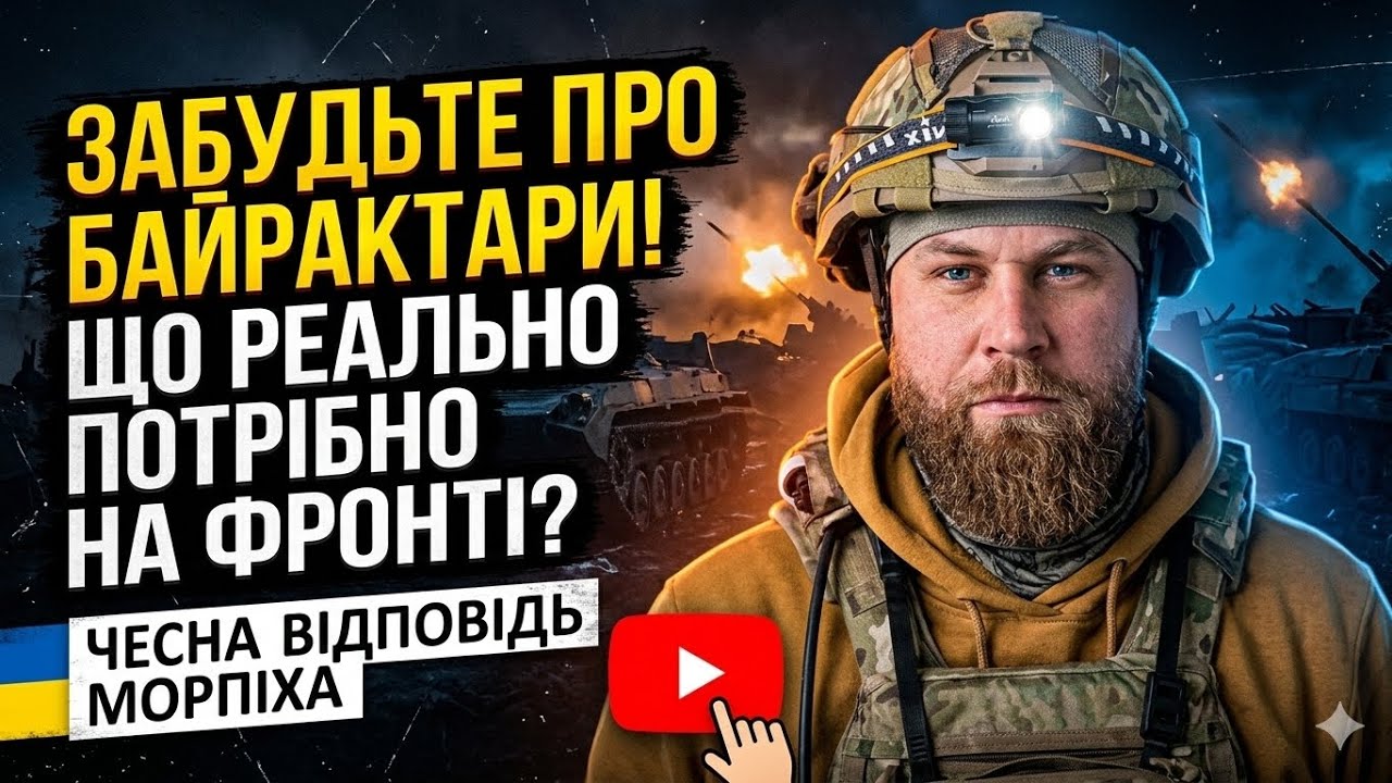 Забудьте про байрактари... Що реально потрібно на фронті зараз? Чесна відповідь морпіха з Одеси
