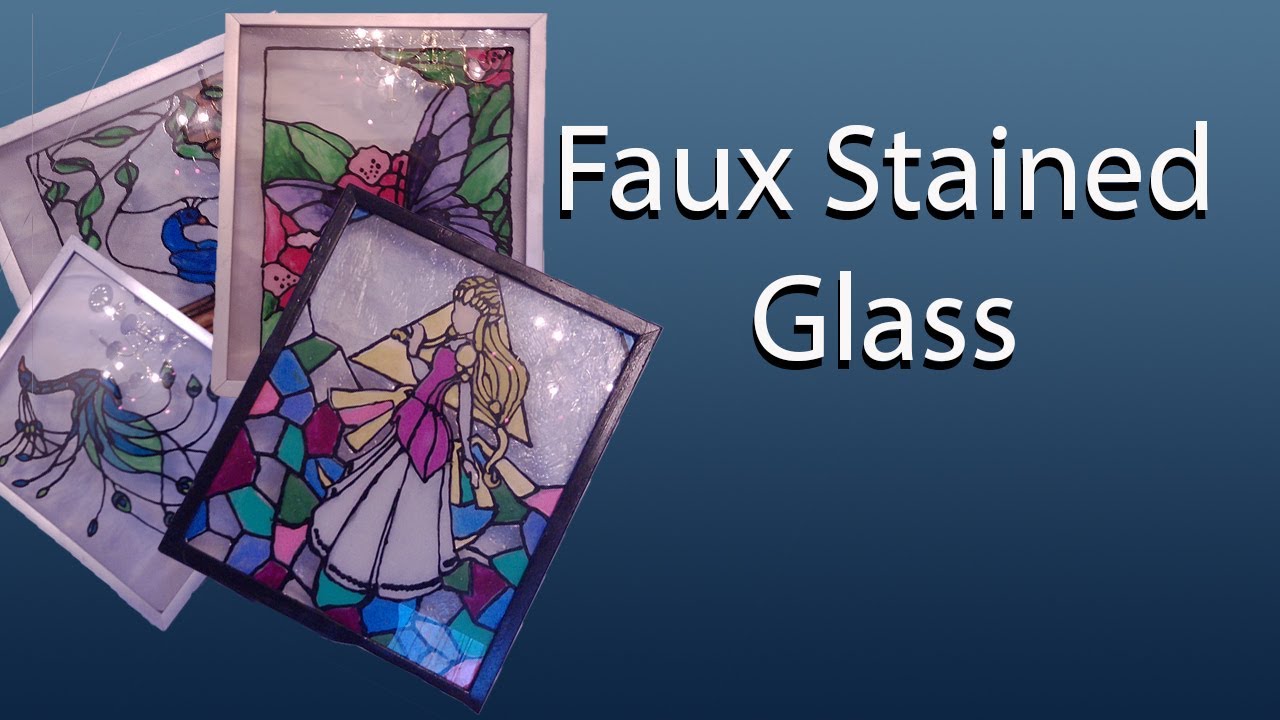 Faux Stained Glass