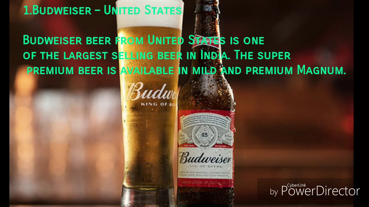 Top 10 Popular Imported Beer Brands in India