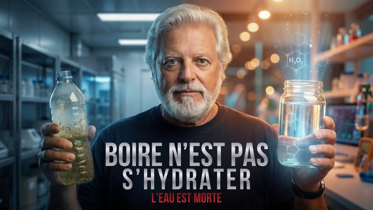 Pourquoi boire de l'eau ne vous hydrate PAS : l'erreur qui vous épuise. Réparez-la