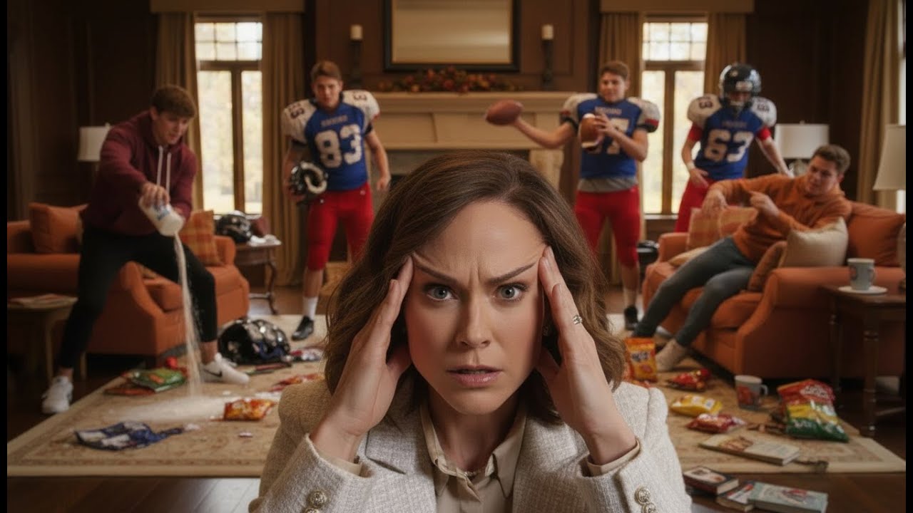 She's a College President But Five Football Players Just Moved Into Her House