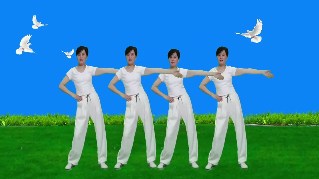 草原DJ《火火的爱》懒人健身操，燃脂瘦身塑形，改善肩颈疼痛
