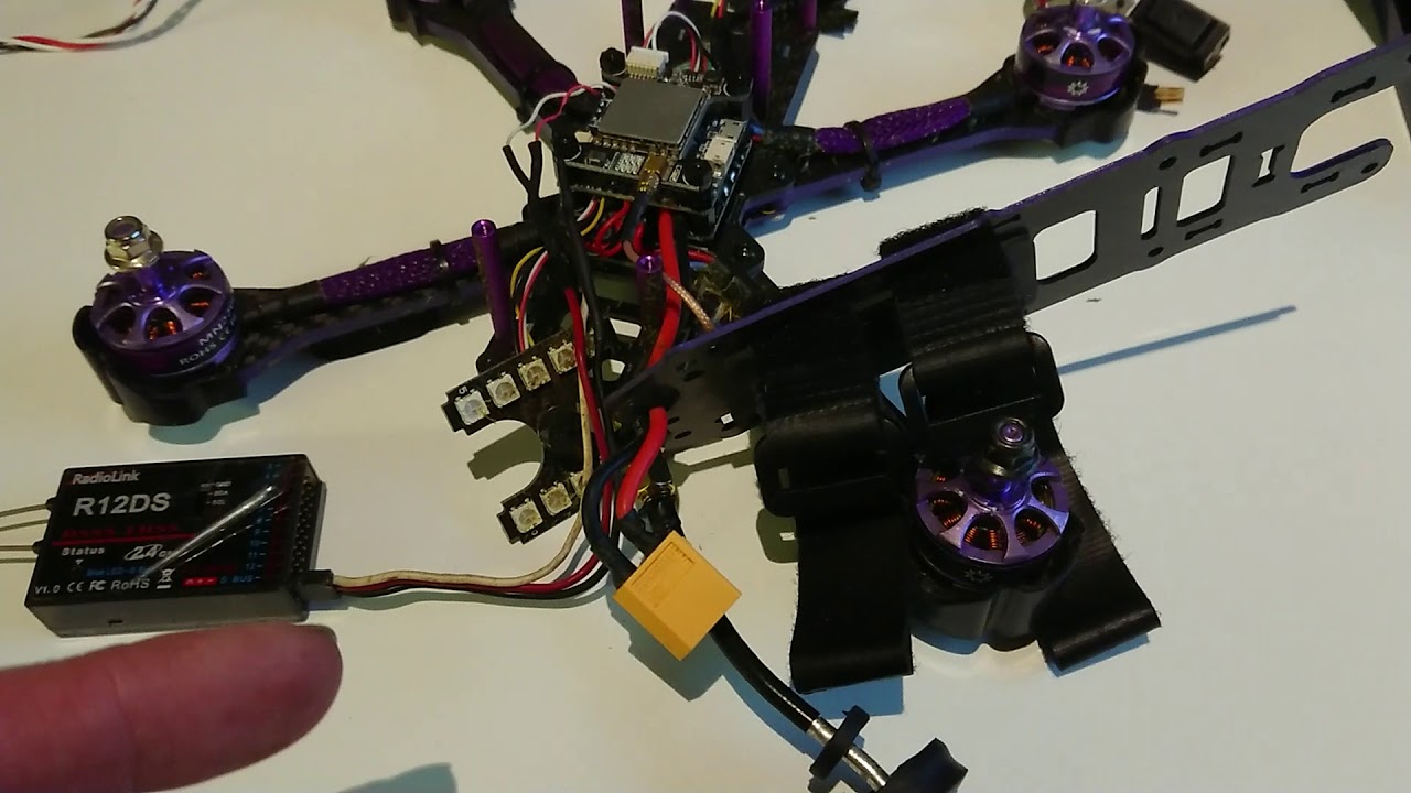 Radiolink sbus R12D upgrade modify the Eachine wizard x220s.