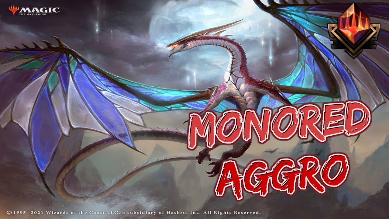 El color rojo está MUY VIVO en Estándar. Monored Aggro
