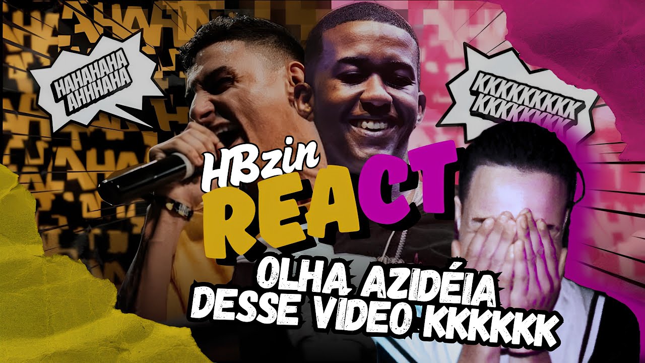 HBzin REACT - batalha de rima.. MAS SEM AS RIMAS KKKK | Expressodarima