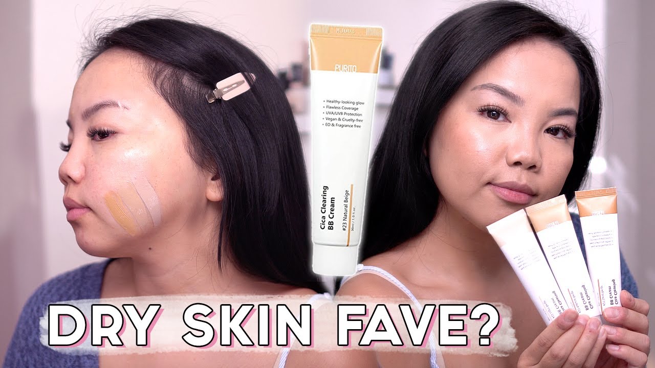 Крем Purito Cica Clearing BB Cream, все 3 оттенка | ЛЮБИТЕ СУХУЮ КОЖУ?